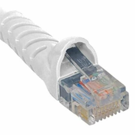 ICC 14 ft. Cat 5E Molded Boot Patch Cord - White ICPCSJ14WH